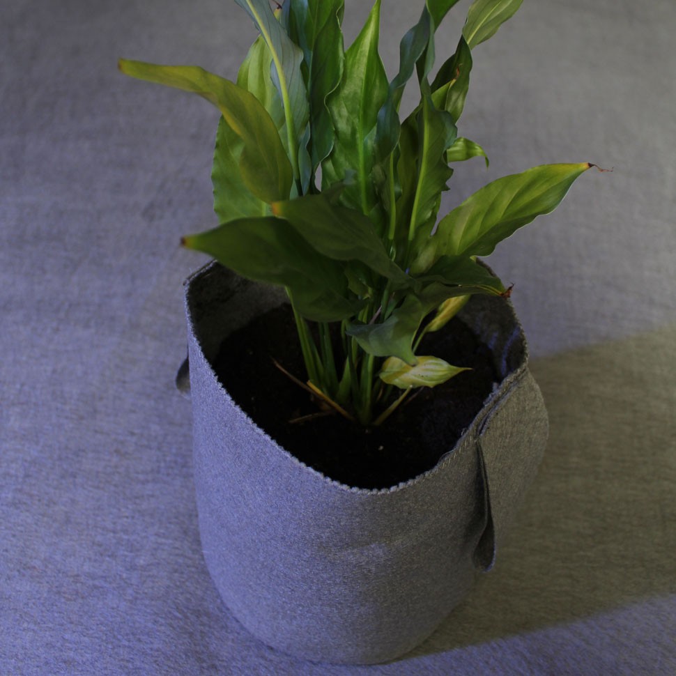 Купить тканевый горшок на 18 литров Купить тканевый горшок на 18 литров