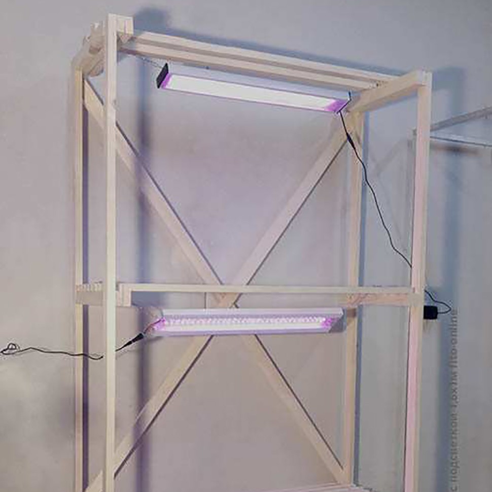 Стеллаж с подсветкой 1600x1000 88 Вт заказать Стеллаж с подсветкой 1600x1000 88 Вт заказать