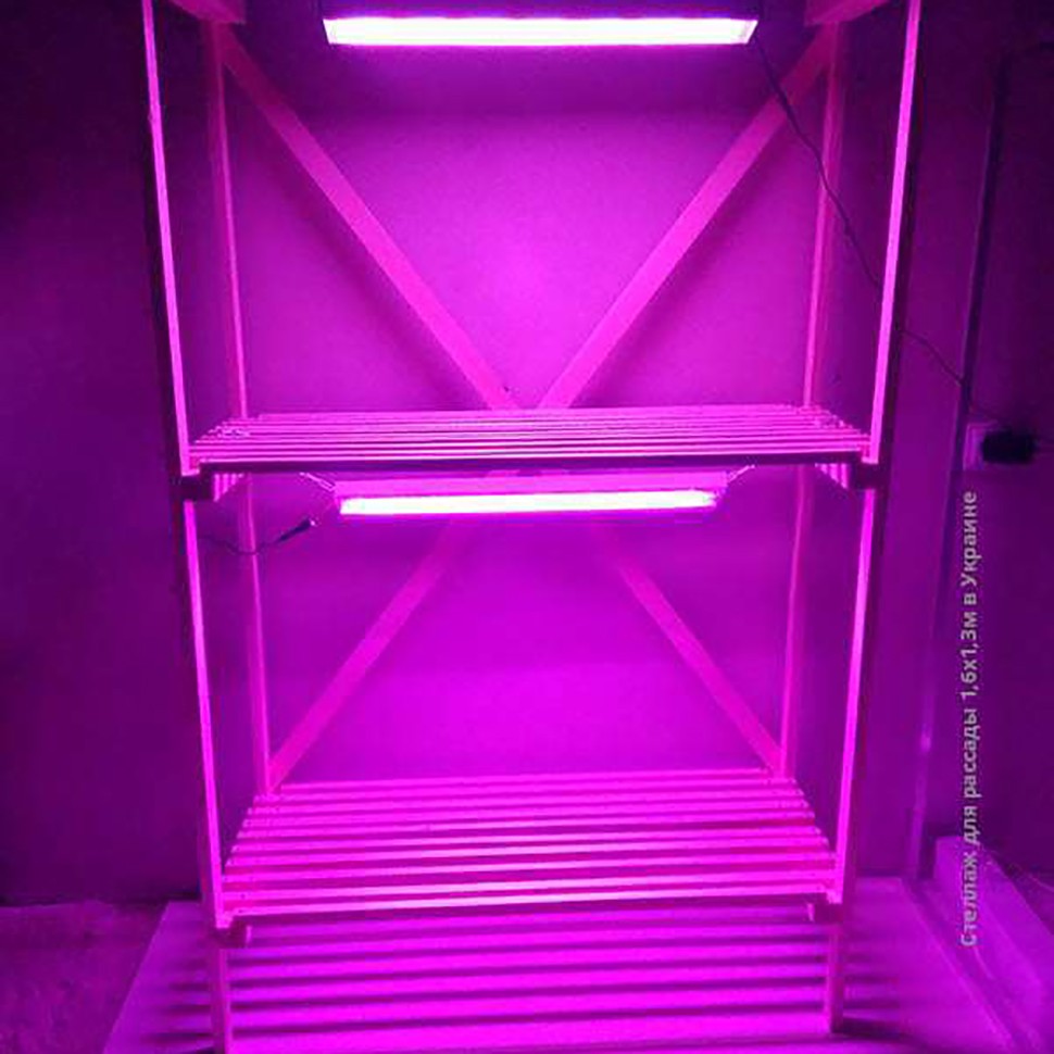 Стеллаж с подсветкой 1600x1300 132 Вт купить Стеллаж с подсветкой 1600x1300 132 Вт купить