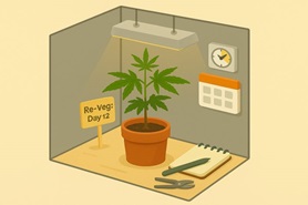 Ревегетация каннабиса: когда цветение — не финал